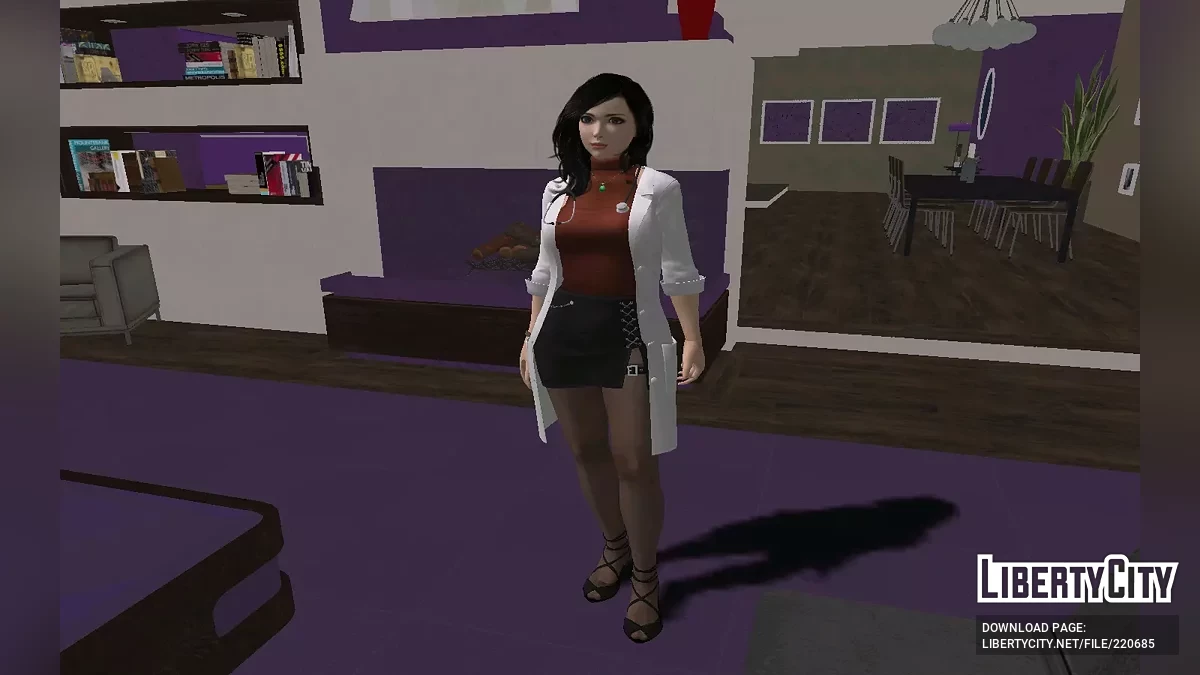 Тифа Локхарт из FVII - Медсестра Венеры / GTA San Andreas