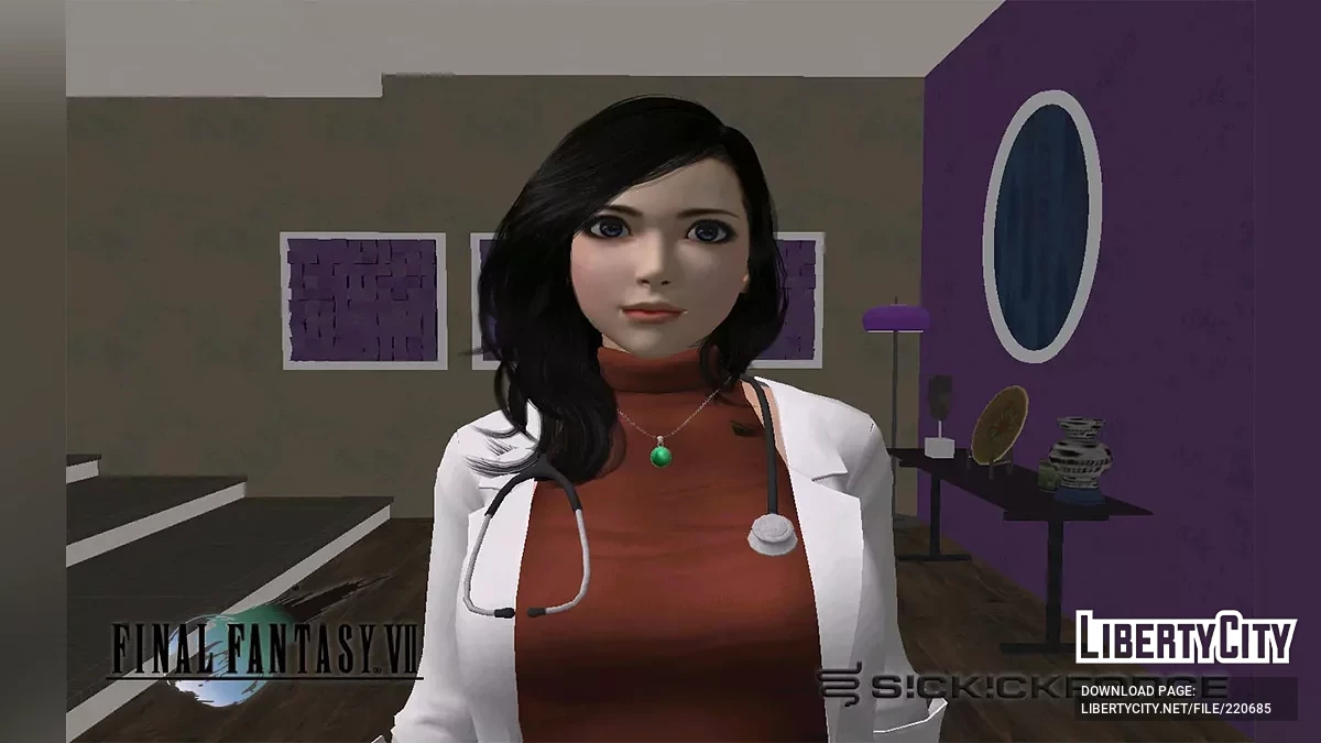 Тифа Локхарт из FVII - Медсестра Венеры / GTA San Andreas