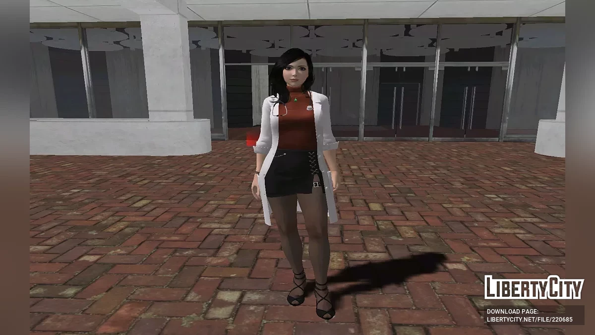 Тифа Локхарт из FVII - Медсестра Венеры / GTA San Andreas