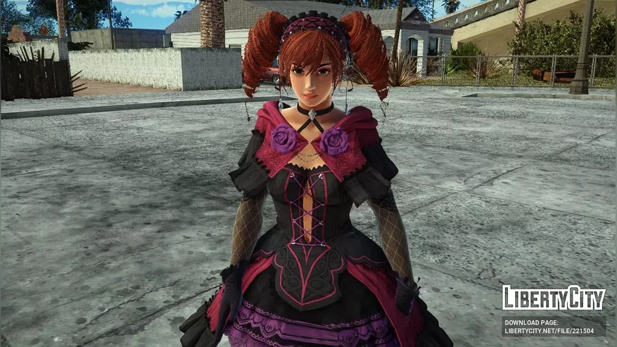 Эми из Soul Calibur VI / GTA San Andreas