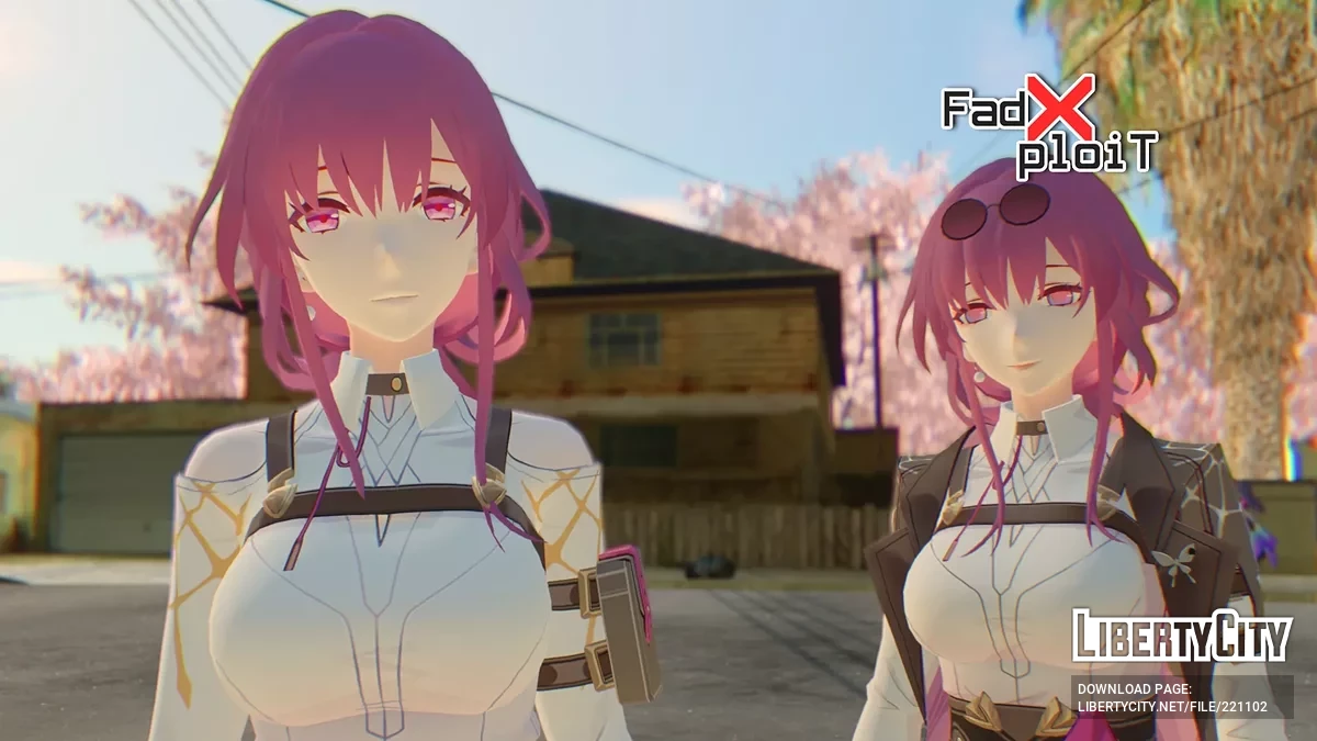 Кафка 2 из Honkai: Star Rail / GTA San Andreas