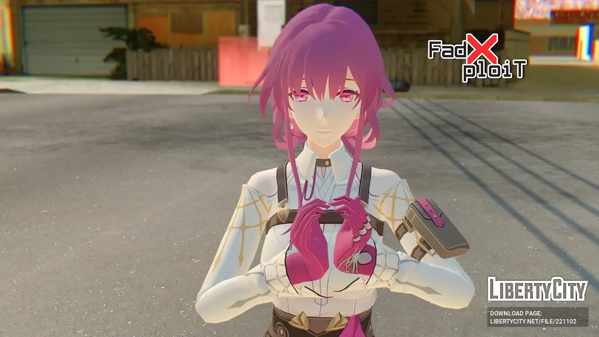Кафка 2 из Honkai: Star Rail / GTA San Andreas