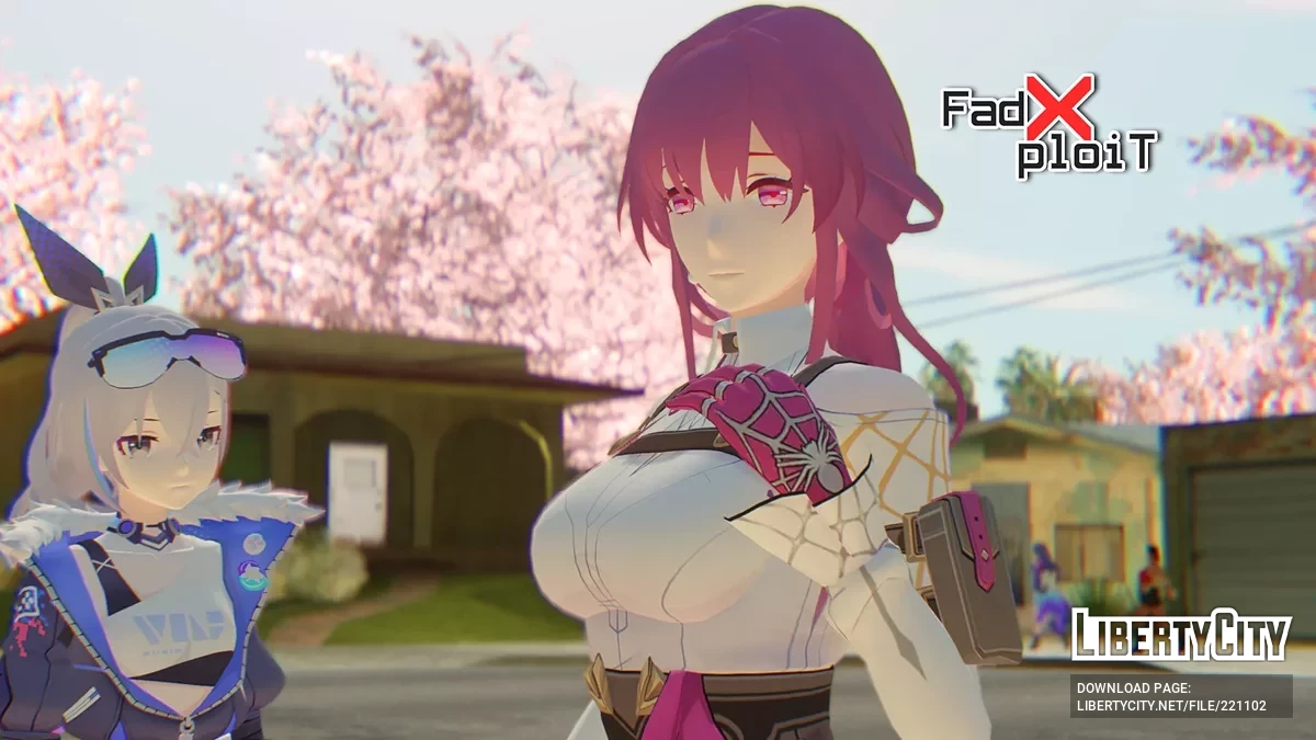 Кафка 2 из Honkai: Star Rail / GTA San Andreas