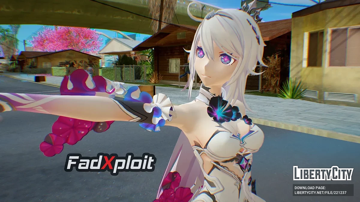 Киана - Верховная Герцогиня Финальности из Honkai Impact / GTA San Andreas