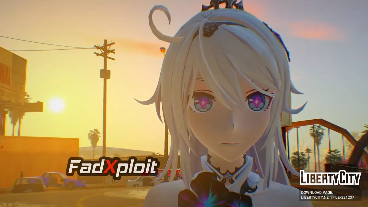 Киана - Верховная Герцогиня Финальности из Honkai Impact / GTA San Andreas