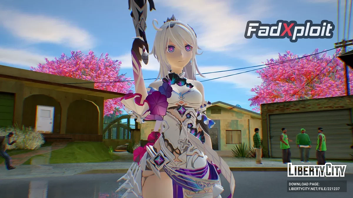 Киана - Верховная Герцогиня Финальности из Honkai Impact / GTA San Andreas