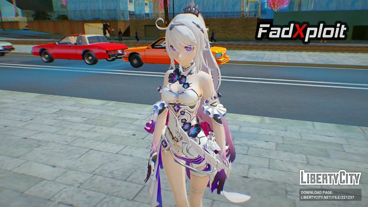 Киана - Верховная Герцогиня Финальности из Honkai Impact / GTA San Andreas