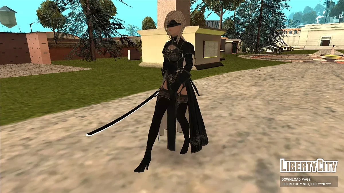10H Abstract Savior из NieR: Reincarnation / GTA San Andreas