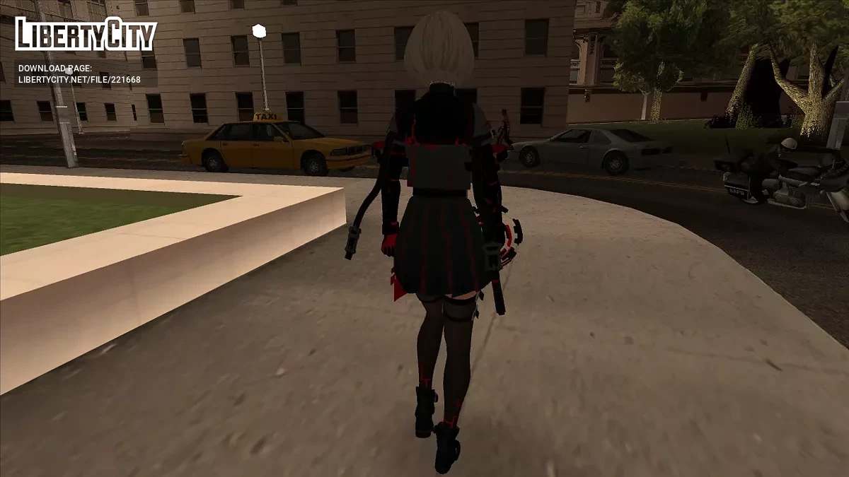 Hina из NieR: Reincarnation / GTA San Andreas