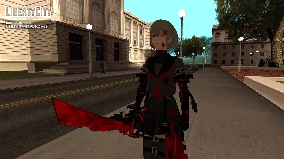 Hina из NieR: Reincarnation / GTA San Andreas
