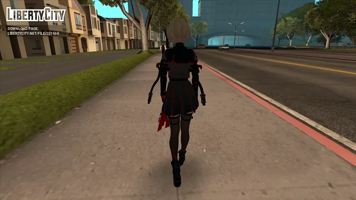 Hina из NieR: Reincarnation / GTA San Andreas