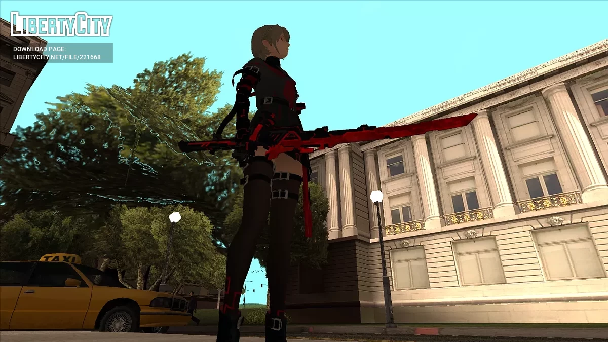 Hina из NieR: Reincarnation / GTA San Andreas