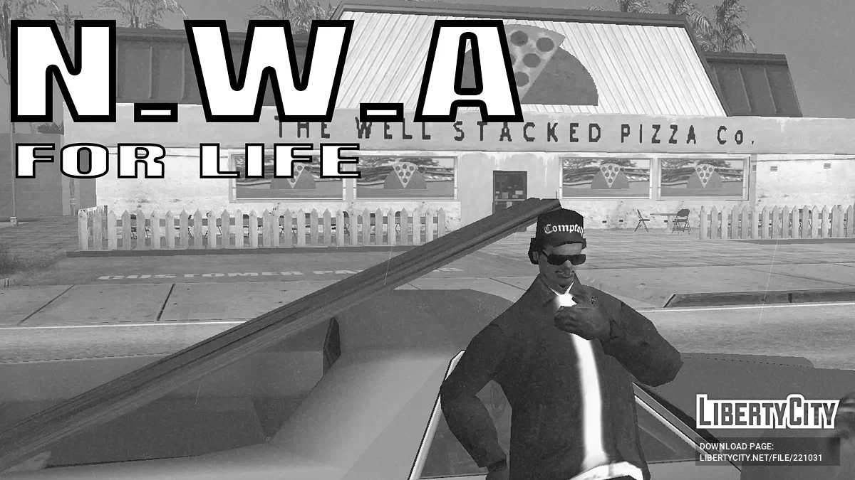 Райдер в одежде Eazy-E / GTA San Andreas