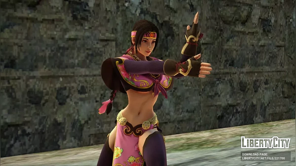 Сон Ми-на из Soul Calibur VI / GTA San Andreas