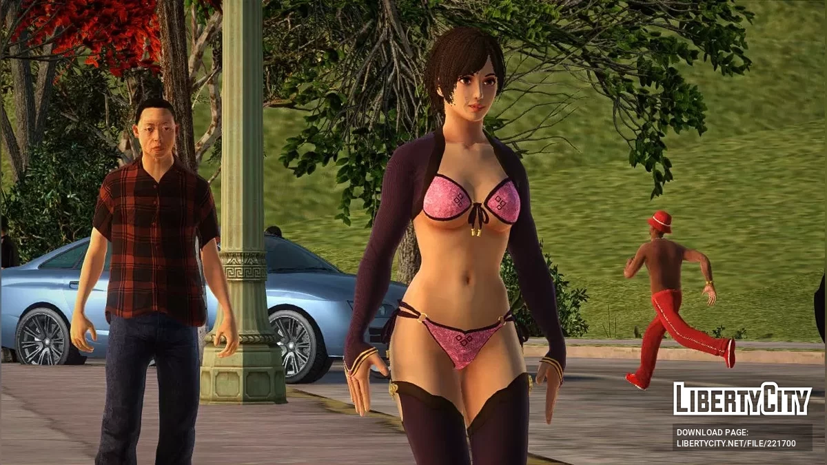 Сон Ми-на из Soul Calibur VI / GTA San Andreas