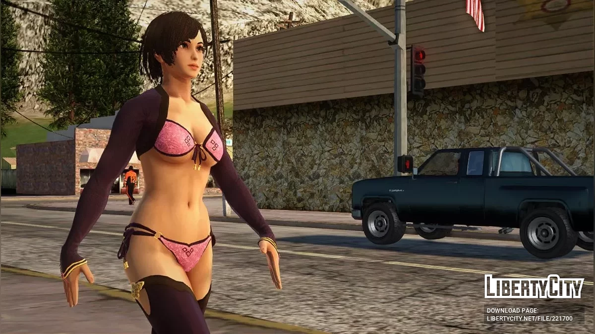 Сон Ми-на из Soul Calibur VI / GTA San Andreas