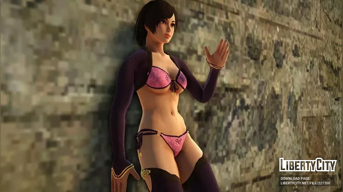 Сон Ми-на из Soul Calibur VI / GTA San Andreas