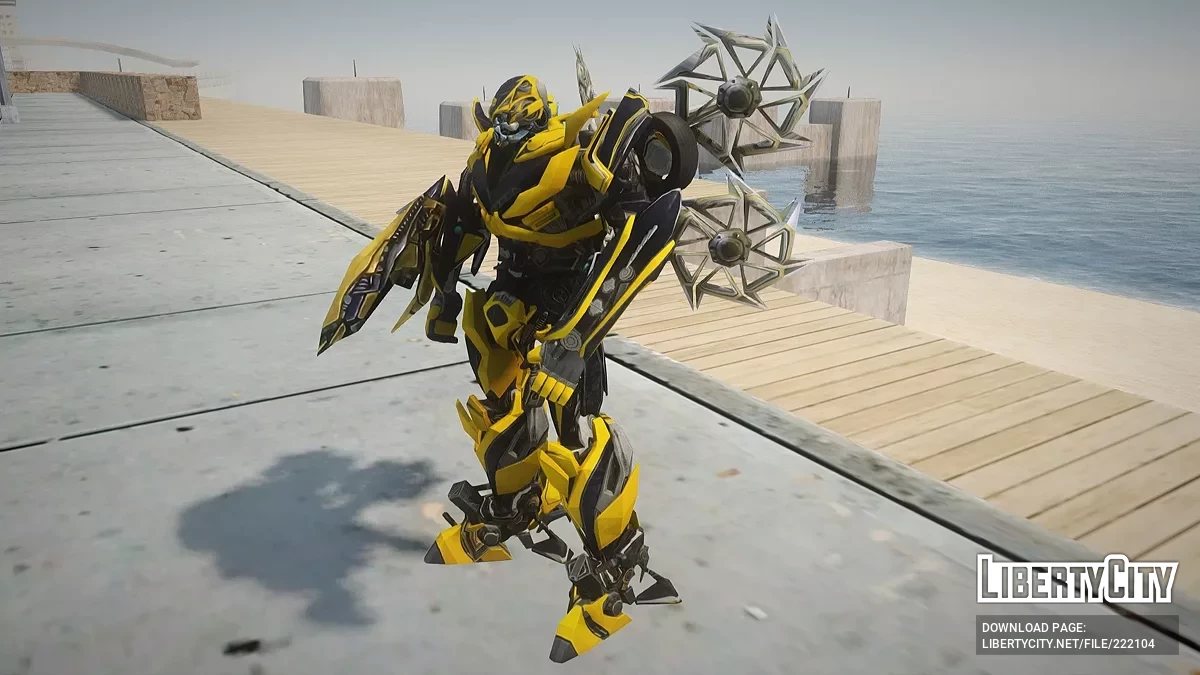 Бамблби из Transformers Age of Extinction / GTA San Andreas