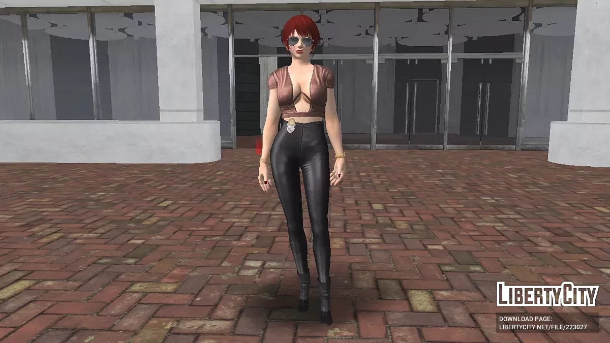 Ванесса из KOF XIV - Шоколадный Агент / GTA San Andreas