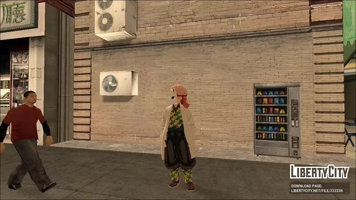 Сабито из Demon Slayer / GTA San Andreas