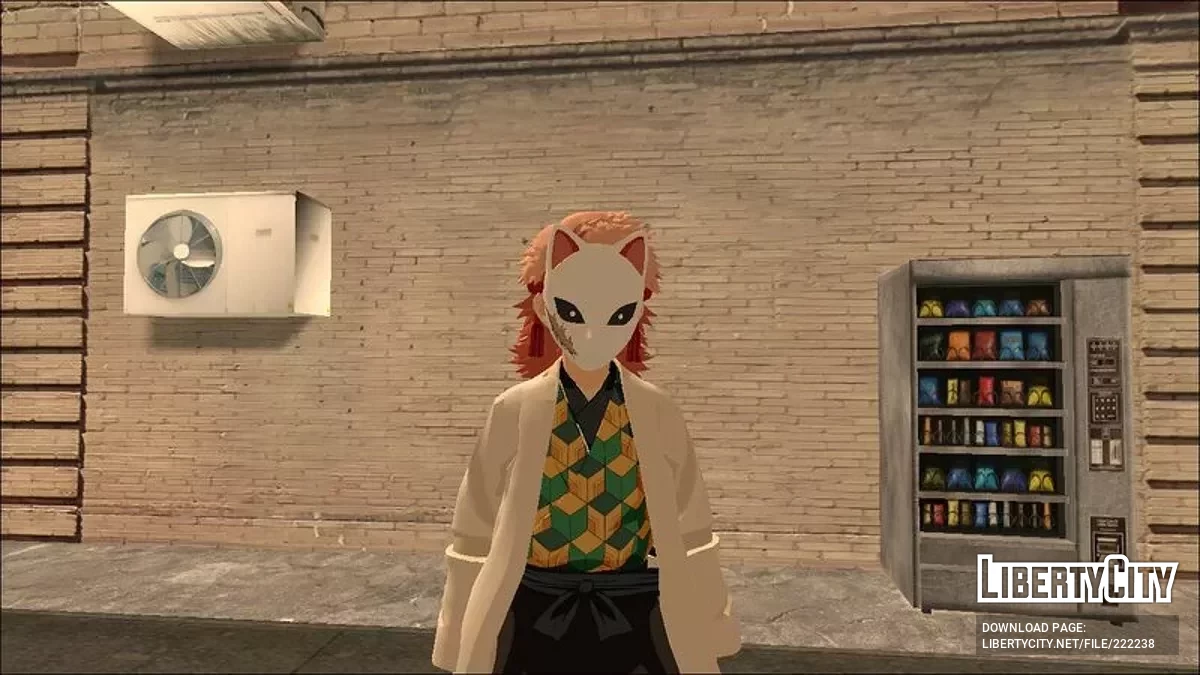 Сабито из Demon Slayer / GTA San Andreas