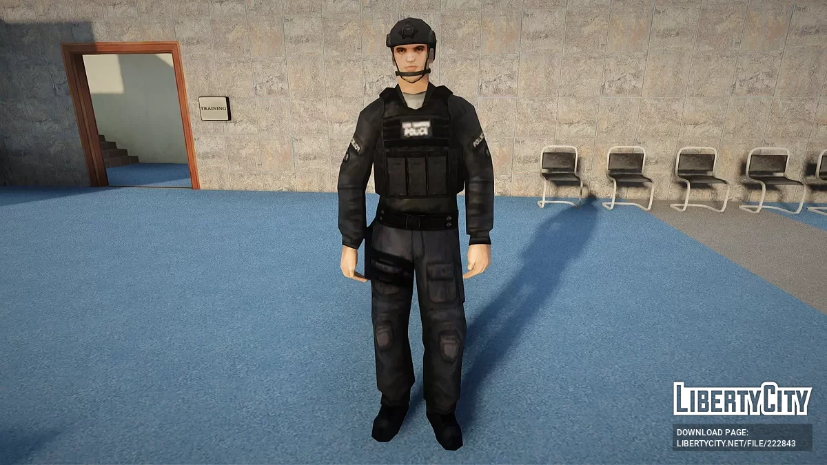 Сотрудник SWAT / GTA San Andreas