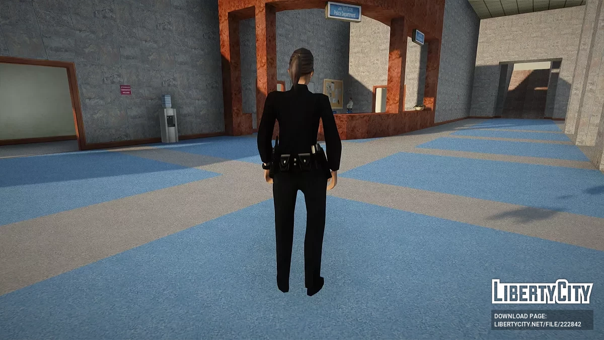 Стажерка в городскую полицию / GTA San Andreas