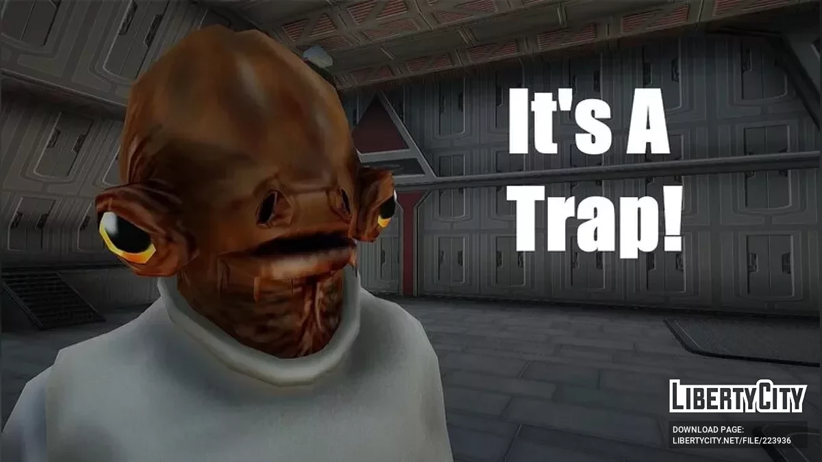 Адмирал Акбар из Star Wars / GTA San Andreas