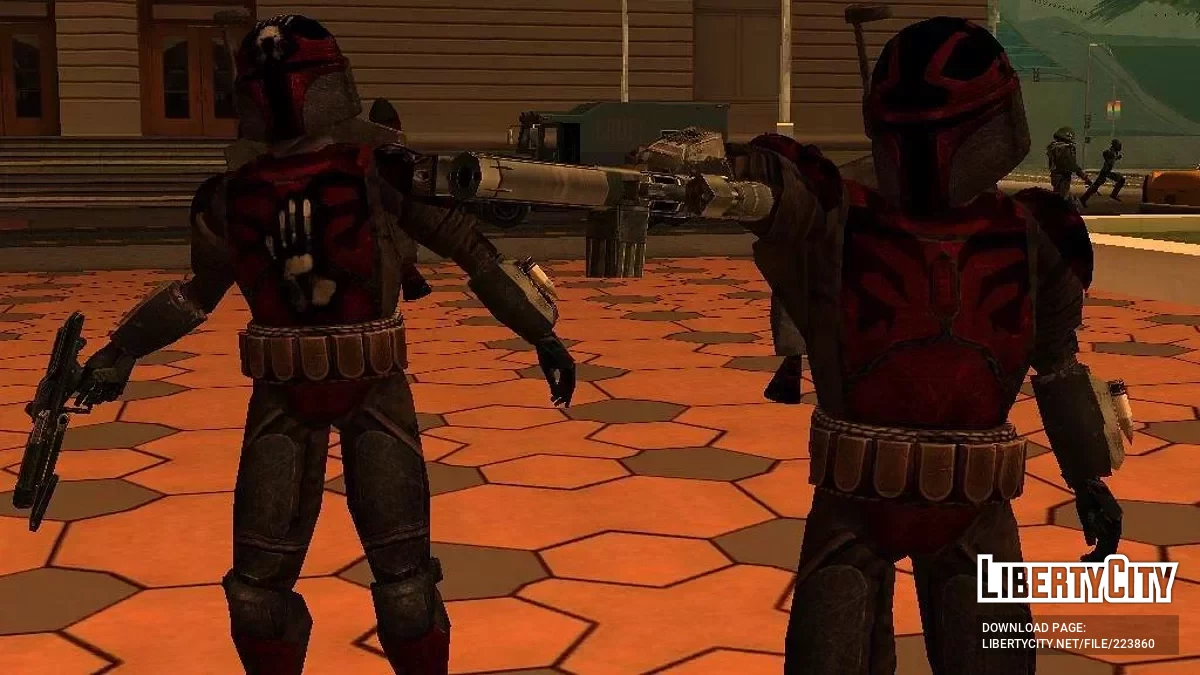 Death Watch Maul из Star Wars / GTA San Andreas