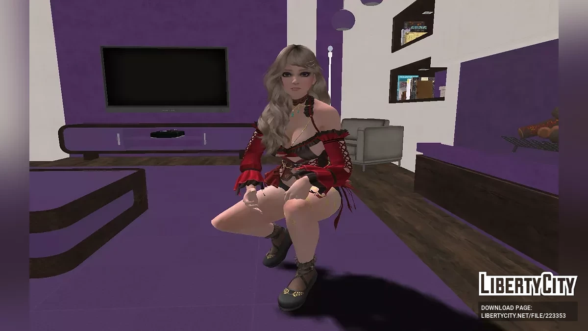 Эми из DOAXVV в стиле Makeup Noblesse / GTA San Andreas