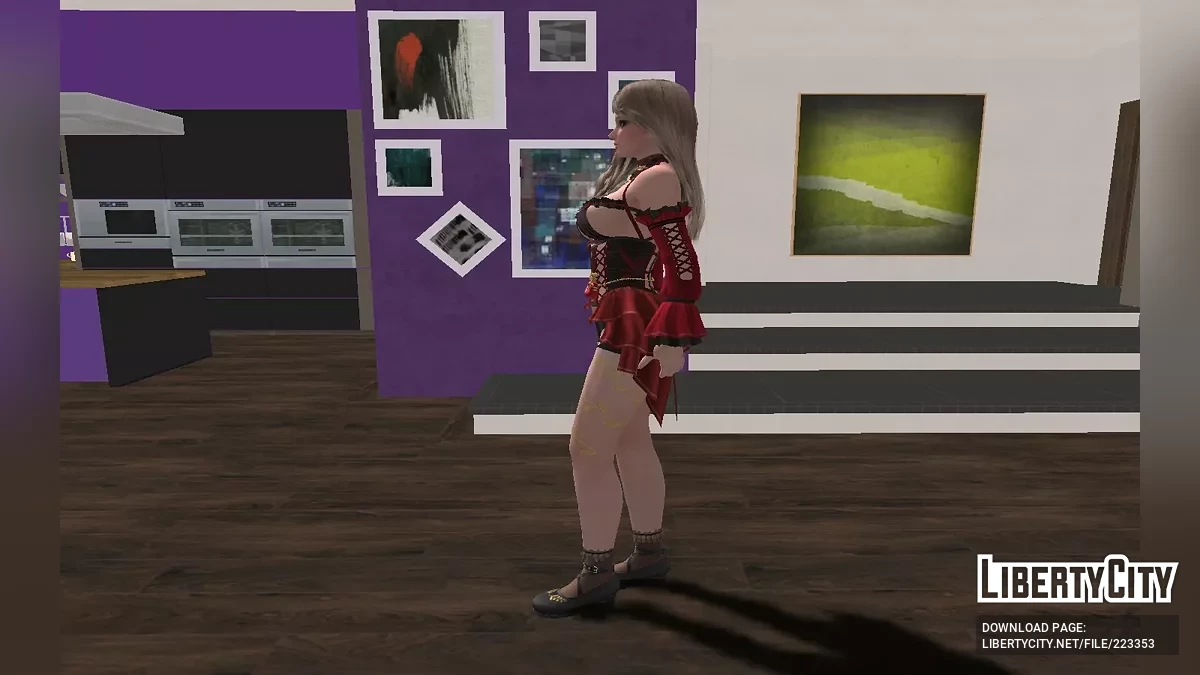 Эми из DOAXVV в стиле Makeup Noblesse / GTA San Andreas