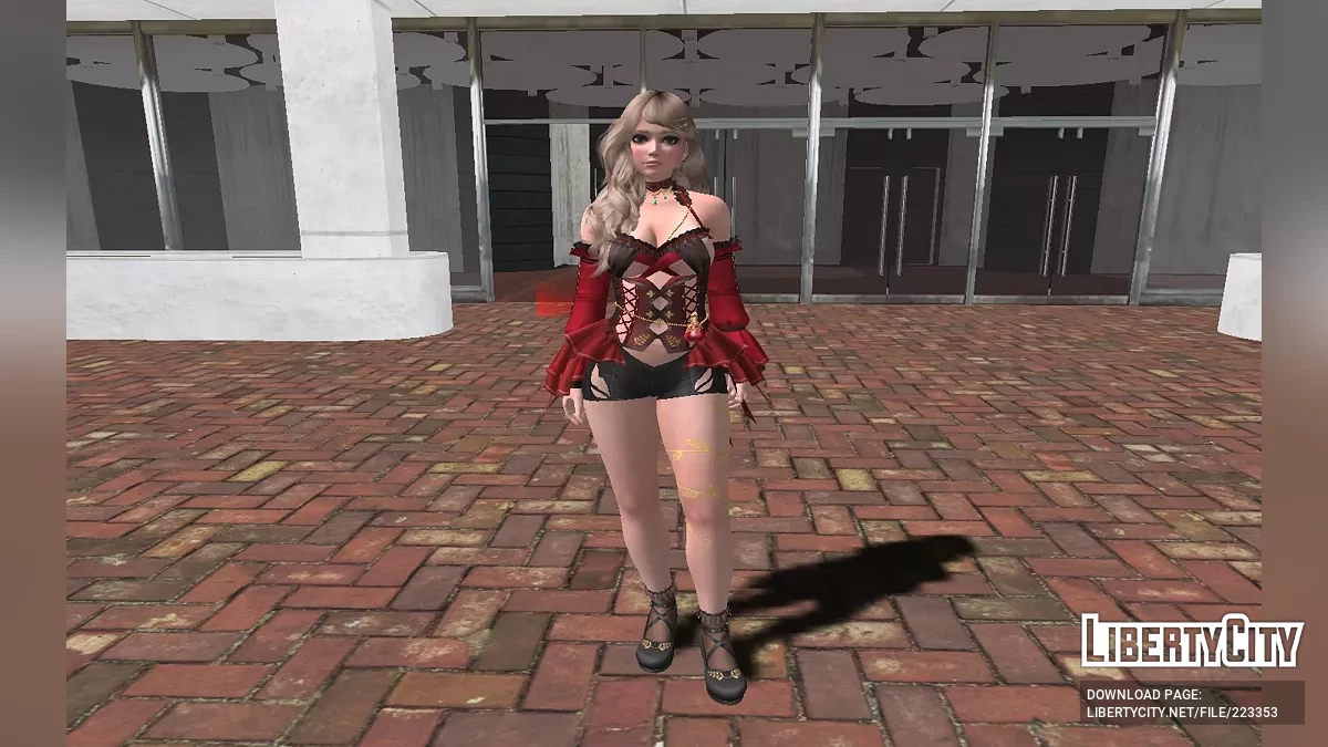 Эми из DOAXVV в стиле Makeup Noblesse / GTA San Andreas