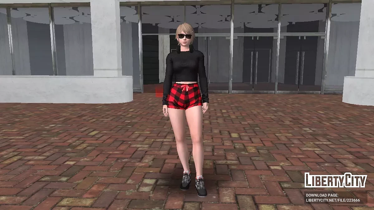Эми из Dead Or Alive / GTA San Andreas
