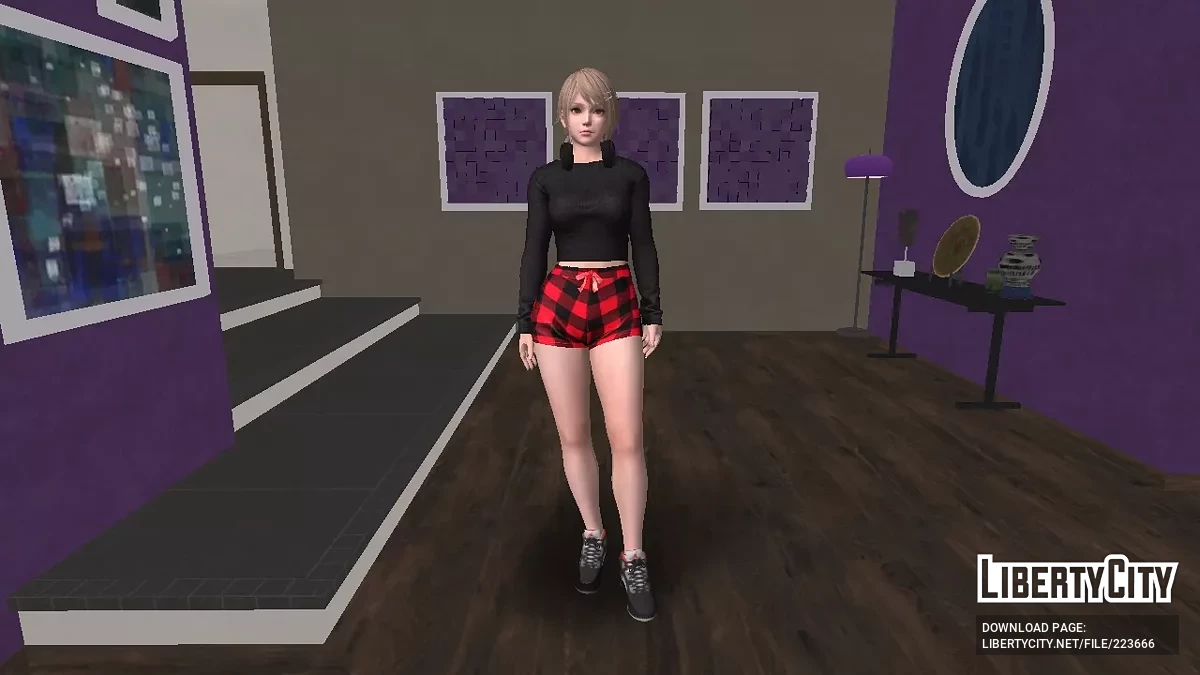 Эми из Dead Or Alive / GTA San Andreas