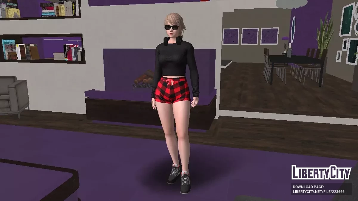 Эми из Dead Or Alive / GTA San Andreas