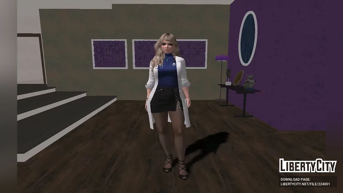 Эми из DOAXVV - Медсестра Venus Wellness / GTA San Andreas