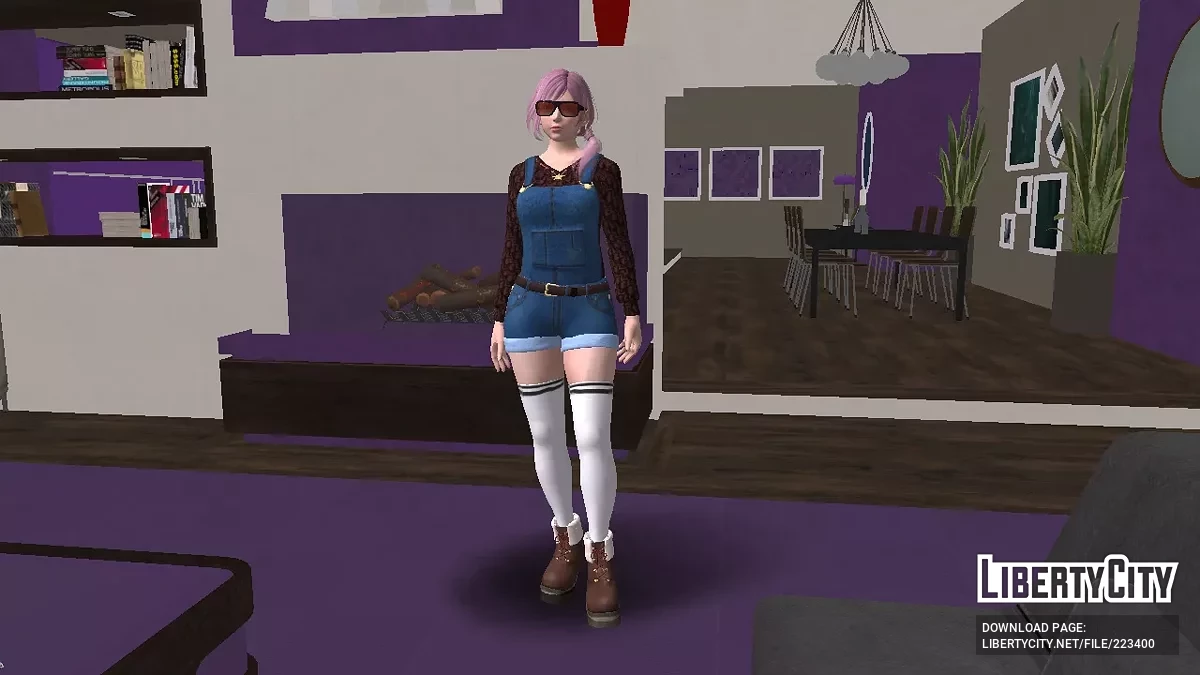 Элис из Dead Or Alive / GTA San Andreas