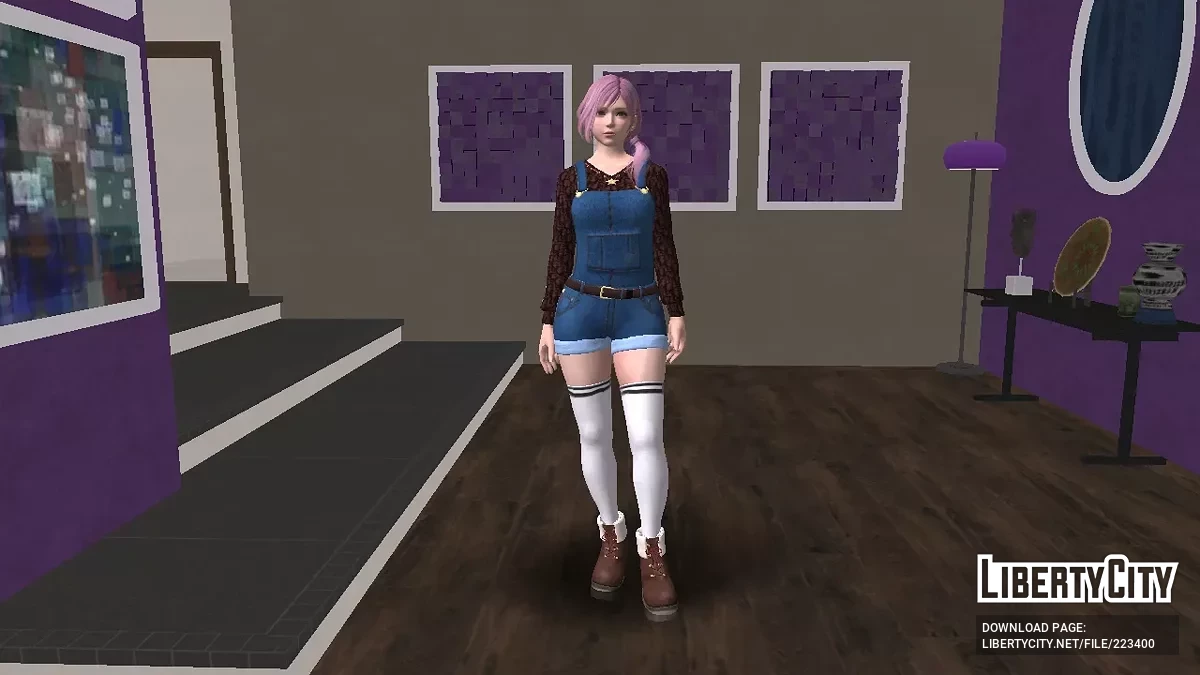 Элис из Dead Or Alive / GTA San Andreas
