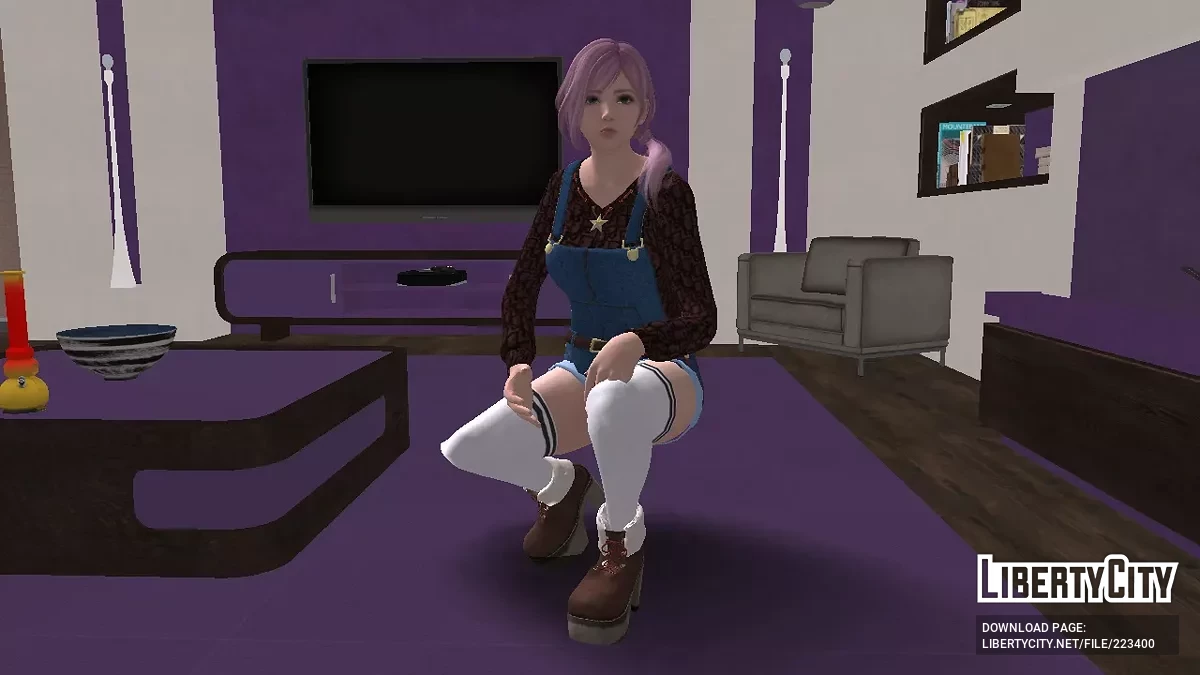 Элис из Dead Or Alive / GTA San Andreas