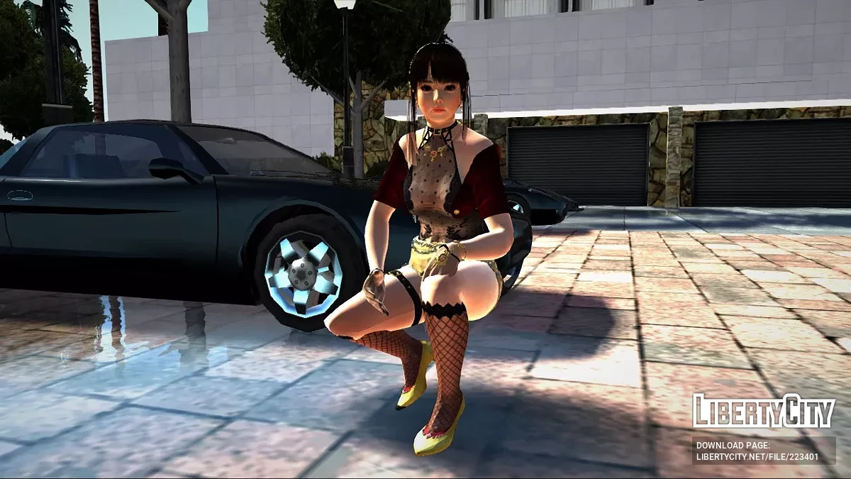 Лейфанг из Dead Or Alive в элегантном наряде / GTA San Andreas