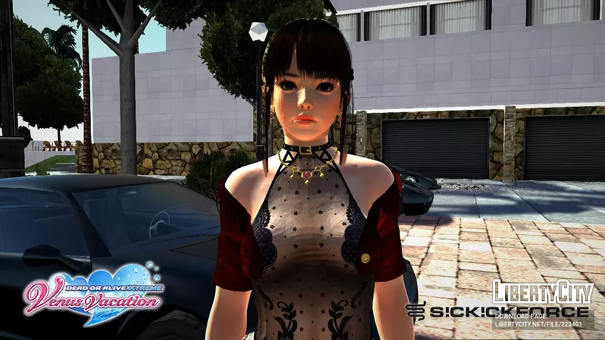 Лейфанг из Dead Or Alive в элегантном наряде / GTA San Andreas