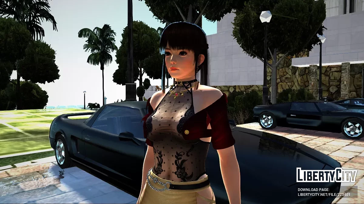 Лейфанг из Dead Or Alive в элегантном наряде / GTA San Andreas