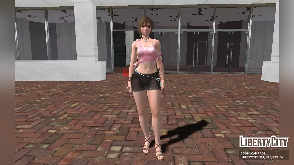 Мисаки в пляжном наряде / GTA San Andreas