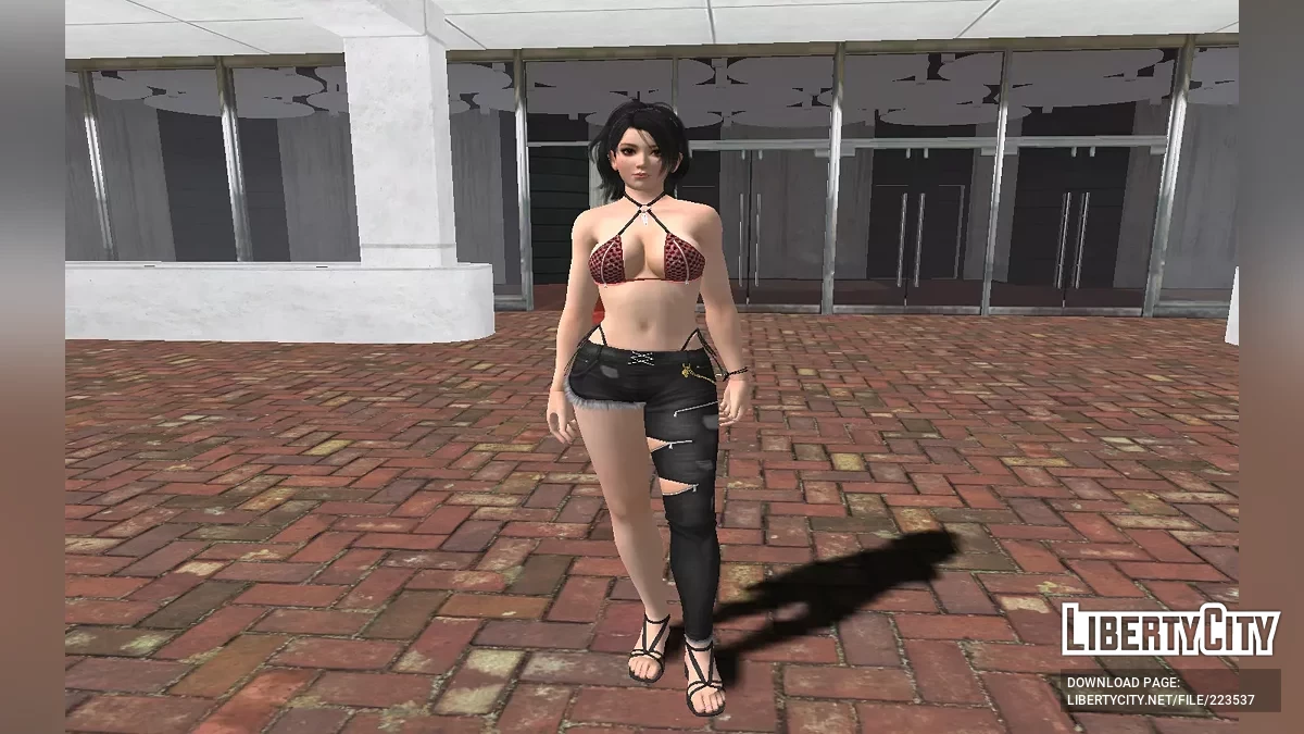 Момиджи из DOAXVV - Skinny Shark Gucci / GTA San Andreas