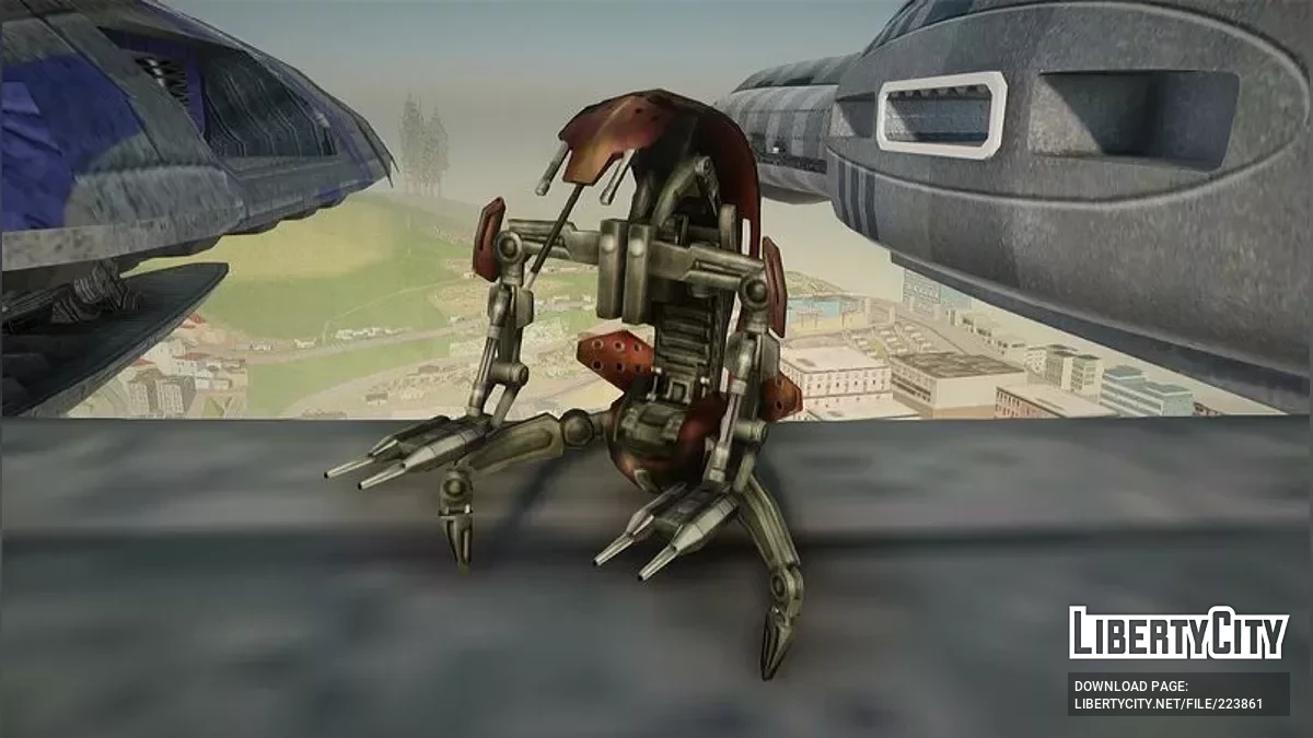 Дройдека из Star Wars / GTA San Andreas
