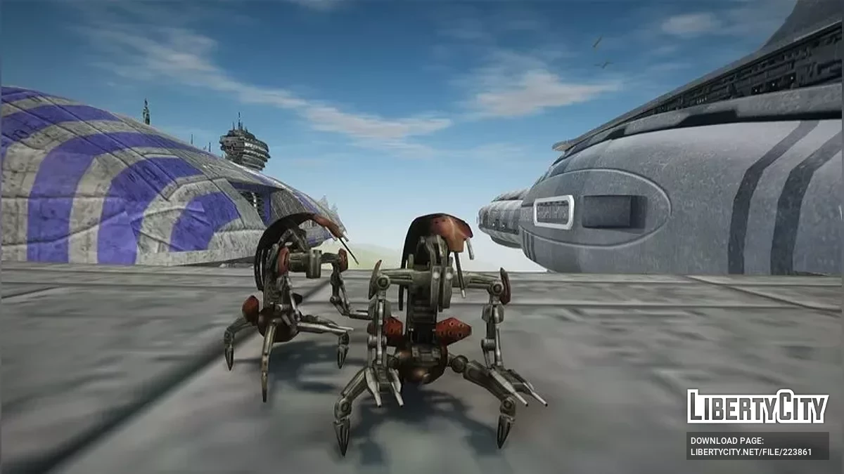Дройдека из Star Wars / GTA San Andreas