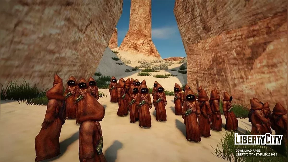 Джава из Star Wars / GTA San Andreas
