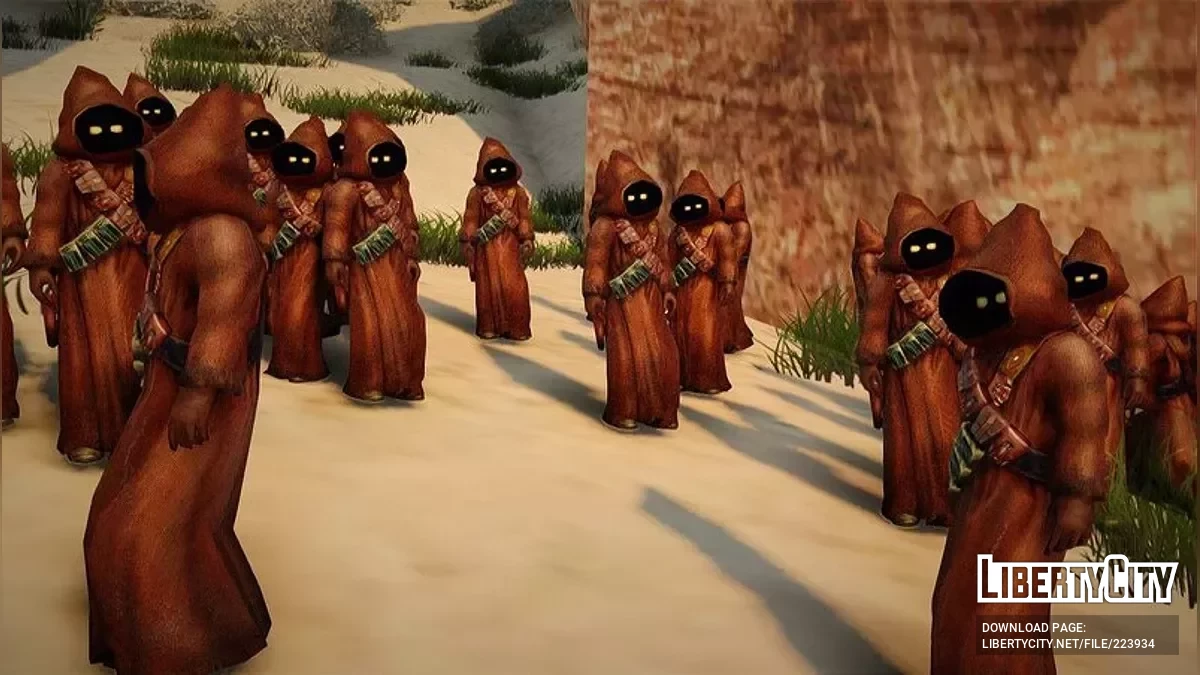 Джава из Star Wars / GTA San Andreas