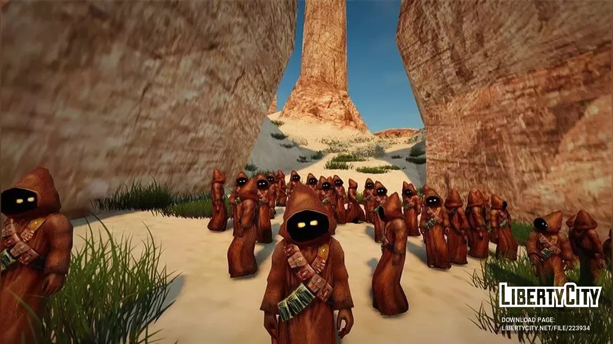 Джава из Star Wars / GTA San Andreas