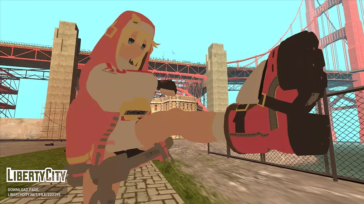 Бриджет из Gulity Gear Strive / GTA San Andreas